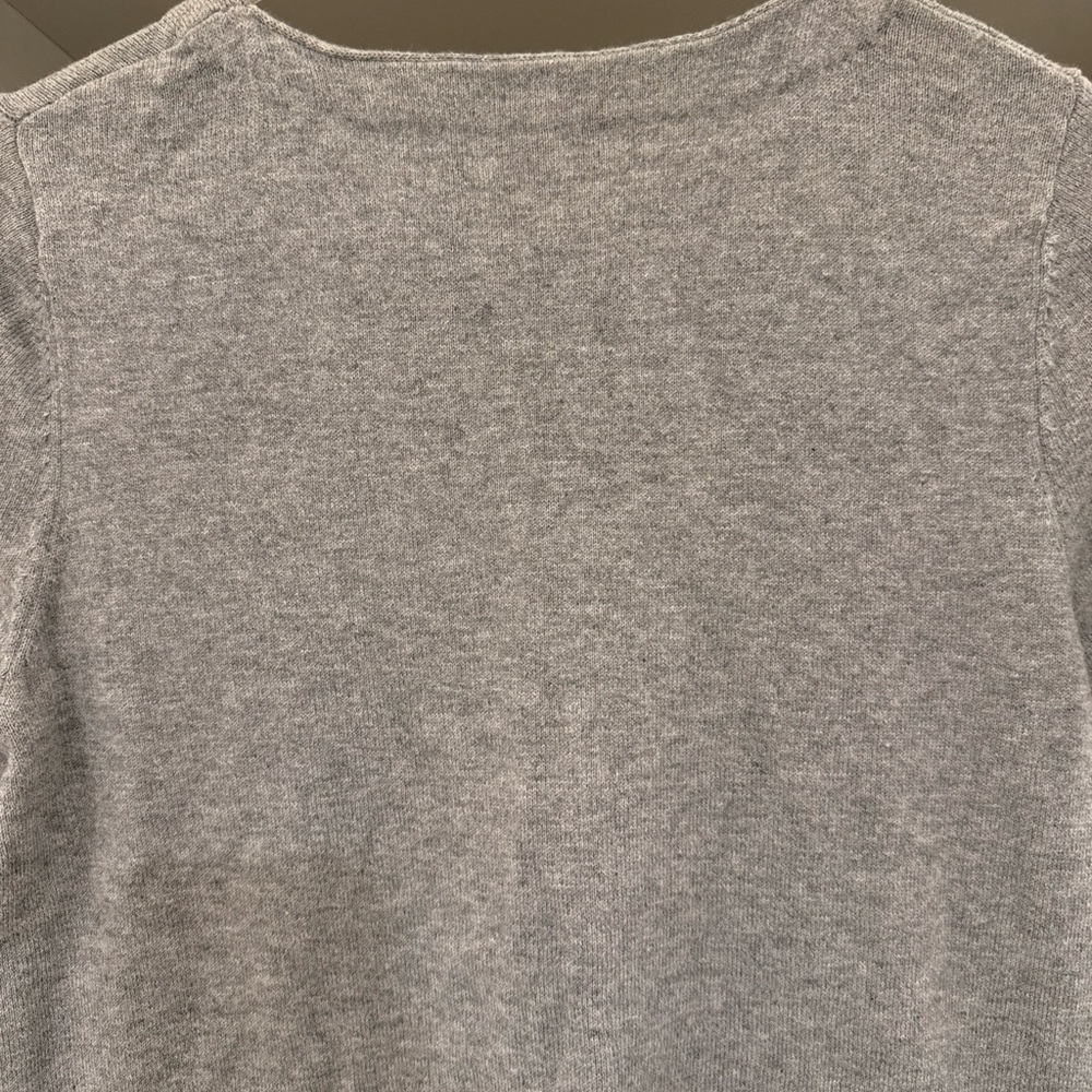 Lisa Todd Gray and Orange Crew Neck Sweater - Picture 6 of 6